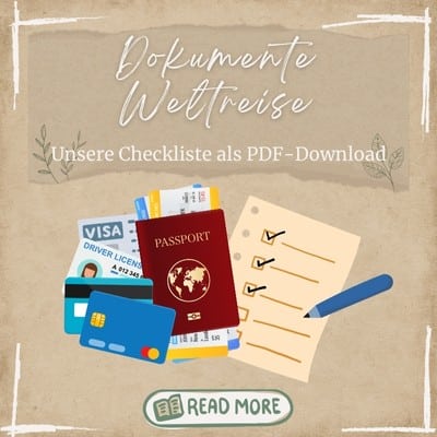 Dokumente Weltreise Checkliste Download PDF quer