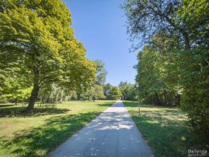 Englischer Garten Nordteil Spazierweg