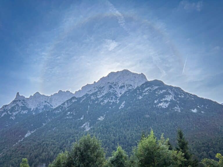 Mittenwald Karwendel Sonne