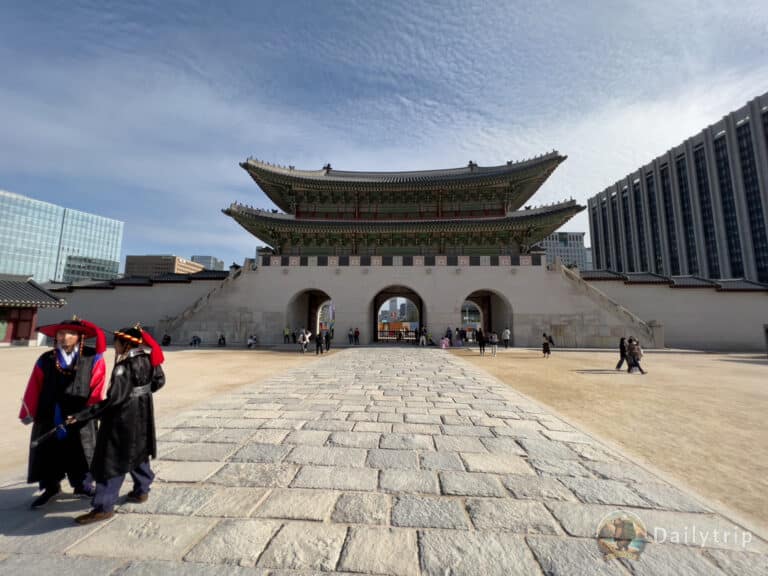 Seoul Gyeongbokgung Hanbok Kostueme 2