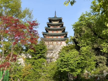 Seoul Gyeongbokgung Palast Tempel