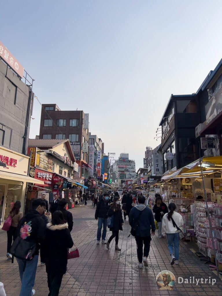 Seoul Hongdae Strasse