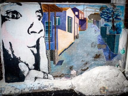 Seoul Ilhwa Mural Village Streetart Stille