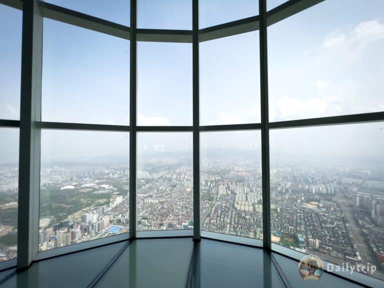 Seoul Lotte World Tower Aussichtsplattform