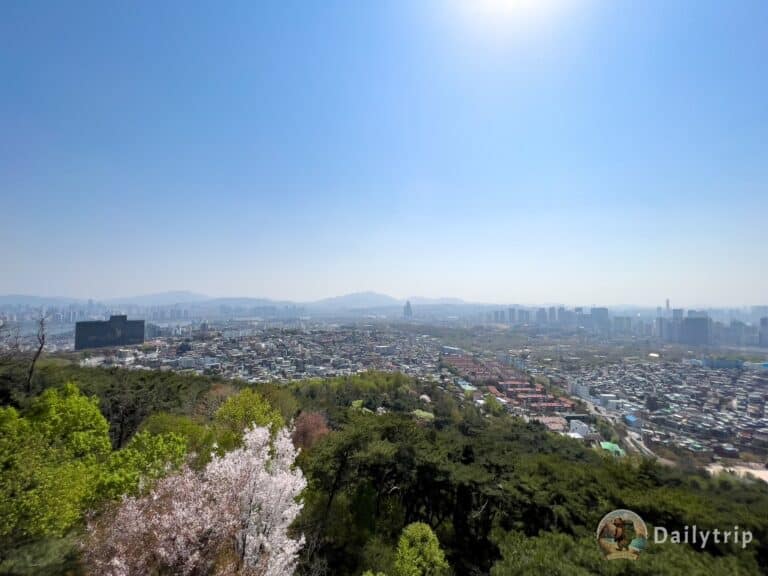 Seoul Namsan Tower Park Ausblick 2
