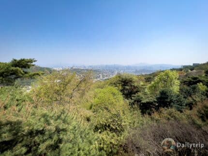 Seoul Namsan Tower Park Ausblick