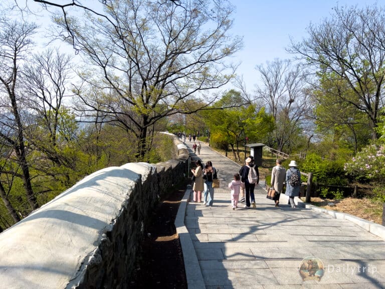Seoul Namsan Tower alte Stadtmauer