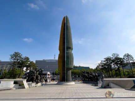 Seoul War Memorial Museum Statue
