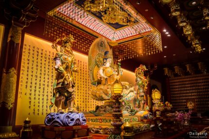 Singapur Buddha Relic Temple Altar
