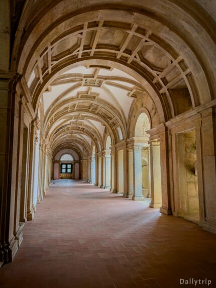 Tomar Portugal Sehenswuerdigkeiten Convento de Cristo Innengang