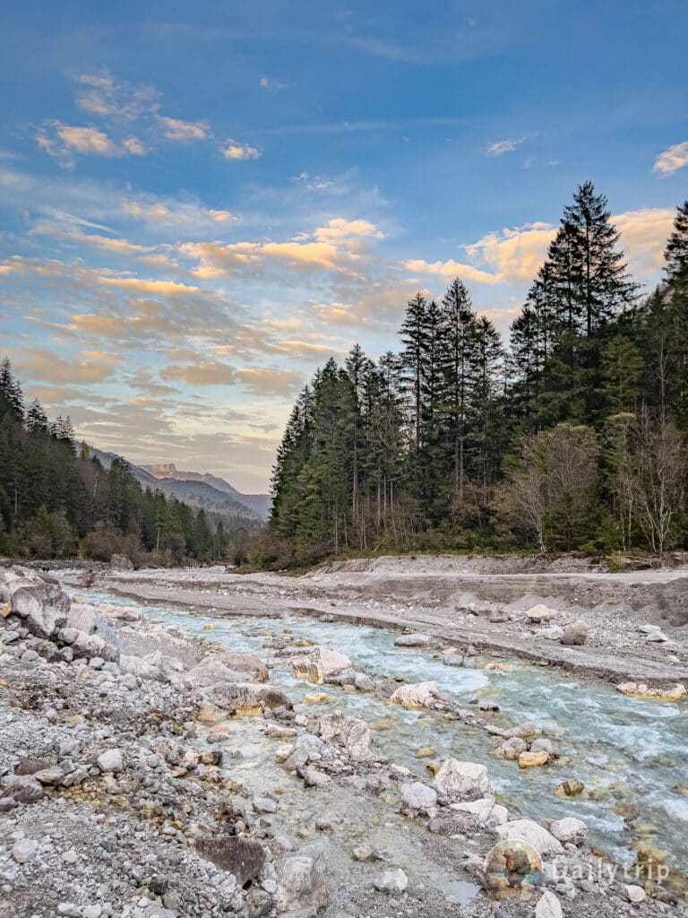 Wimbachklamm Ramsau Wanderung Wimbachtal Fluss