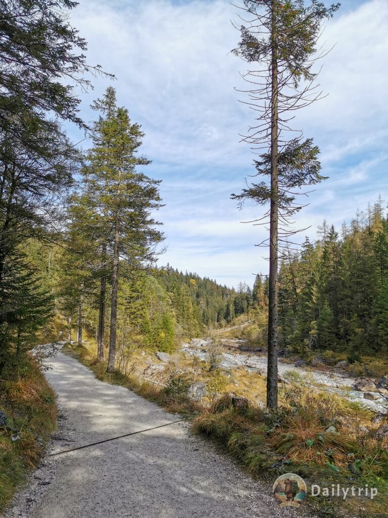 Wimbachklamm Ramsau Wanderung Wimbachtal Wanderweg