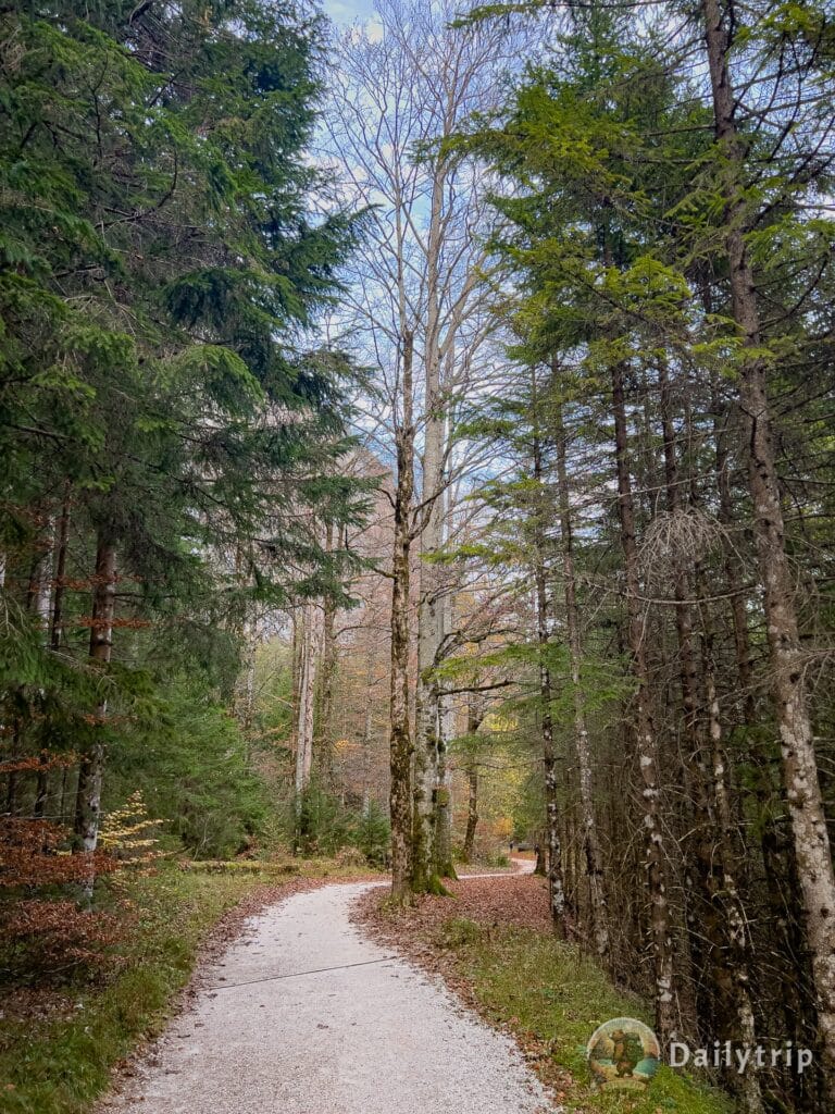 Wimbachklamm Ramsau Wanderung einfacher Wanderweg